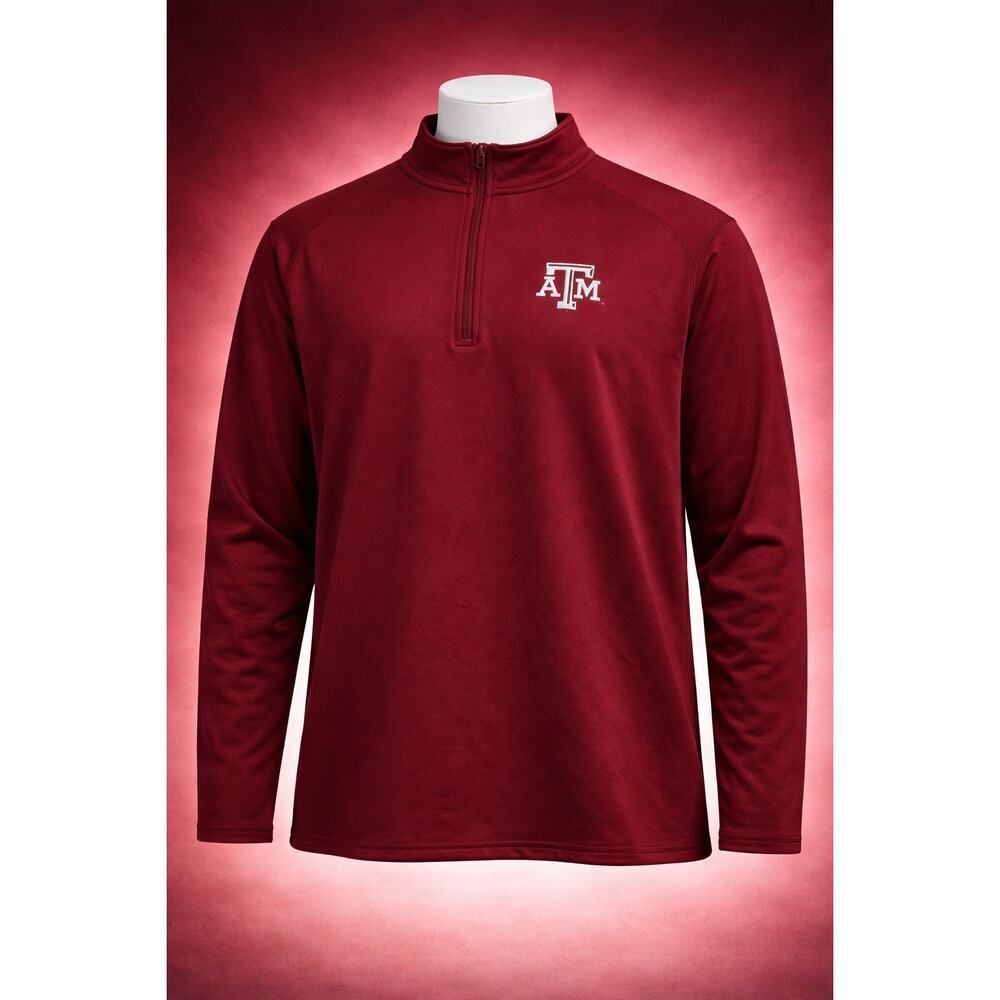 Texas A&M Aggies Levelwear Quarter Zip Pullover Jacket XXL
